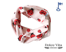 Load image into Gallery viewer, Tricot Scarf, Ladybug