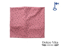 Load image into Gallery viewer, Tricot Scarf, Spots Pink