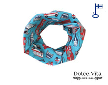 Load image into Gallery viewer, Tricot Scarf, Alarm Blue