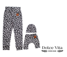 Load image into Gallery viewer, Me and Mini leggings set, Leo Black