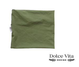 Tricot Scarf, Army Green