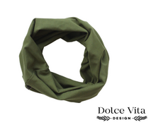 Load image into Gallery viewer, Tricot Scarf, Army Green