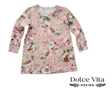 Load image into Gallery viewer, Me and Mini, Pink Flowers Tunic