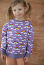 Load image into Gallery viewer, Oversize Sweatshirt, Rainbows