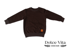 Load image into Gallery viewer, Sweatshirt, Dark Brown