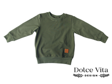 Load image into Gallery viewer, Sweatshirt, Army Green